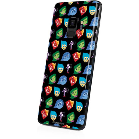 Disney Inside Out Character Pattern Galaxy S9 Skin